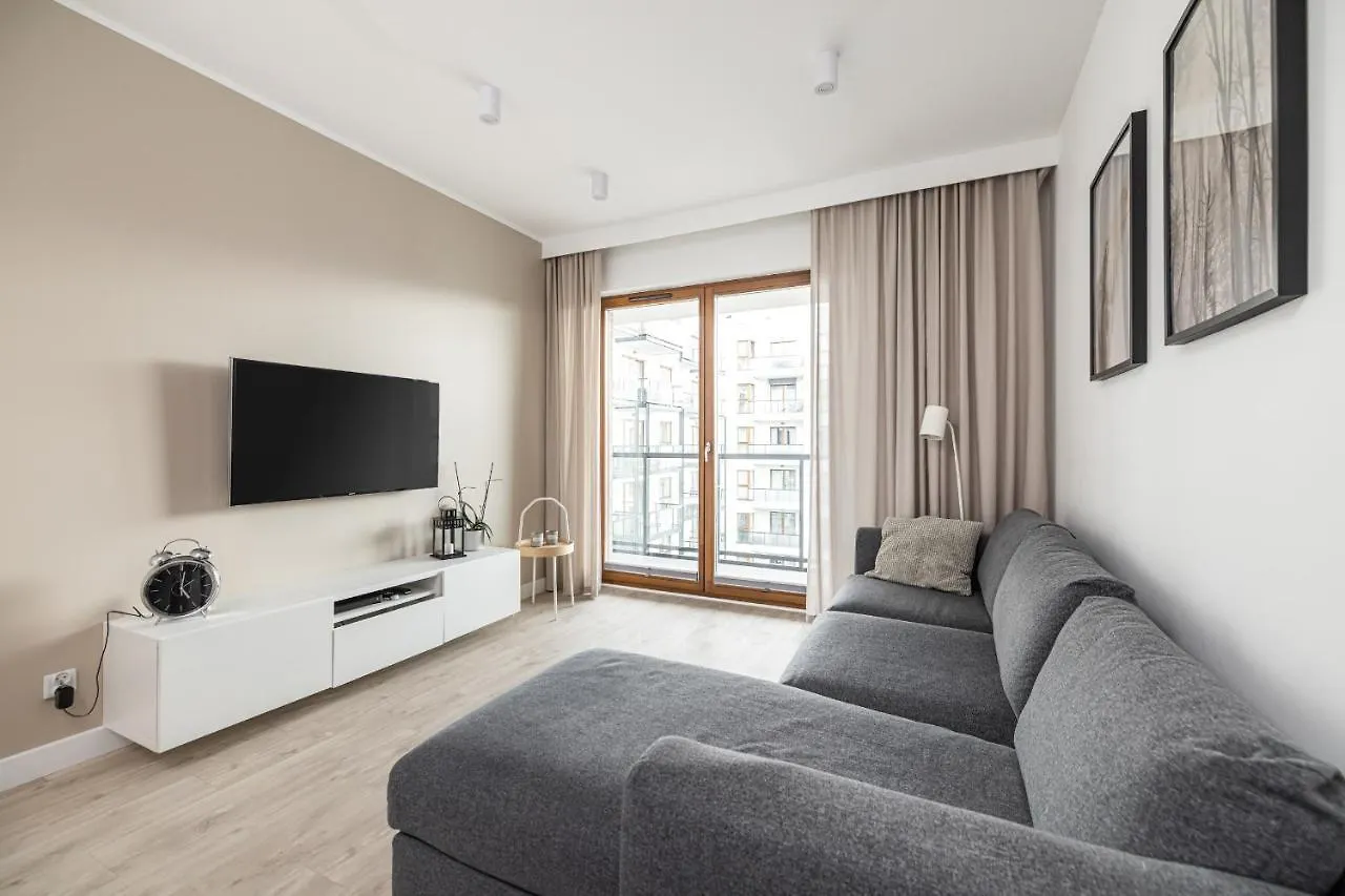 Apartament blisko morza, 47m kw. dwa niezależne pokoje. Gdańsk Polska